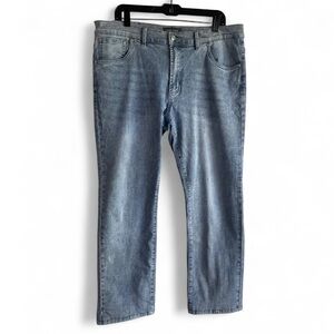 Slate & Stone Light Blue Straight Jeans 36 X 32